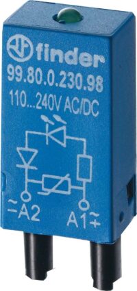 Finder LED rt + Diode 6..24VDC für Fas. 94.82/83/84 99.80.9.024.90