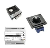 TCS Tür Control Videosprechanlagenset mit Dome-Kameramodul VK04