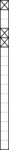 Siedle&Söhne Kommunikations-Stele 1,6m weiß 1+2Mod KS 616-1/2 W