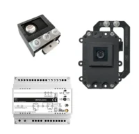 TCS Tür Control Videosprechanlagenset mit Einbau Kamera VK01