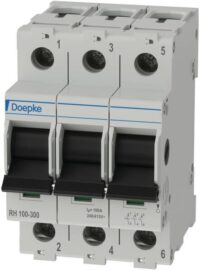 DOEPKE Hauptschalter 100A 3-polig IP40 Einb RH 100-300