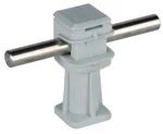 Dehn Leitungshalter grau H 36mm für Rd 8mm M8 LH DS 8 H36 IGM8 GR