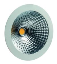 starr rund 1200mA 50W IP40 4000K CRI80- weiss NINQITA COB LED-Einbaustrahler