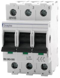 DOEPKE Hauptschalter 63A 3-polig IP40 Einb RH 063-300