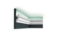 Voutenleiste 8 3x3 4 Stuck PU-Schaum-Leiste-2 Meter PFG035
