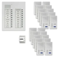 TCS Tür Control Audio Außenstation Pack 20 PUK 2reihig20Tast Unterputz PPUF20/2-EN/02