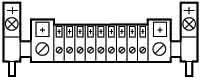 Eaton Eaton (Moeller) N-Schiene für Sicherungskasten N23RS27