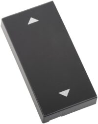 ELDAT RTS23-ACC-02-24P2 Wippe AUF/ZU 2x Format 55 anthrazit für Wandsender RTS23