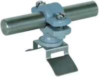 Dehn Stangenhalter aus PA für Rd, 16mm LH ZS 16 SBB PA V2A