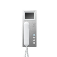 Siedle&Söhne Bus-Telefon Standard Farbmonitor Edelstahl/weiß BTSV 850-03 E/W