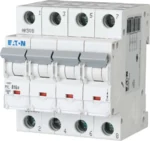 Eaton (Installation) Leitungsschutzschalter 16A, 4-polig, Steckklemme B PXL-B16/4
