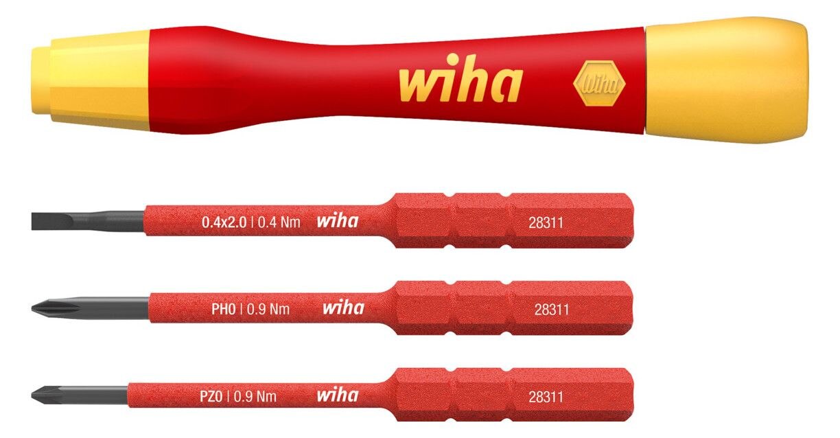 Wiha Wiha SB 2831-04 PicoFinish® slimVario® Set Feinschraubendreher 43167