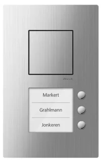 TCS Tür Control Audio Außenstation si 3Tasten 1reihCAE1003 CAE1003-0150