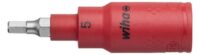Wiha 246 3/8z Bits socket 5x75mm Steckschlüsseleinsatz isoliert 43106