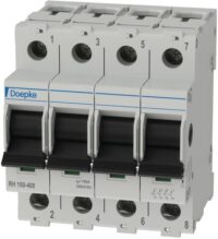DOEPKE Lasttrennschalter 100A 4-polig IP20 RH 100-400 Einb