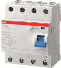 ABB Stotz S&J FI-Schutzschalter 4P, TypA,25A,300mA, N F204 A-25/0,3-L