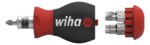 Wiha SB 3802-01 Stubby 1/4z Schraubendreher mit Bit Magazin 43613