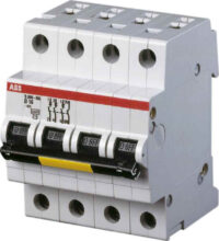 ABB Stotz S&J Sicherungsautomat 6kA 10A C 3-polig+N (4-polig) S203-C10NA