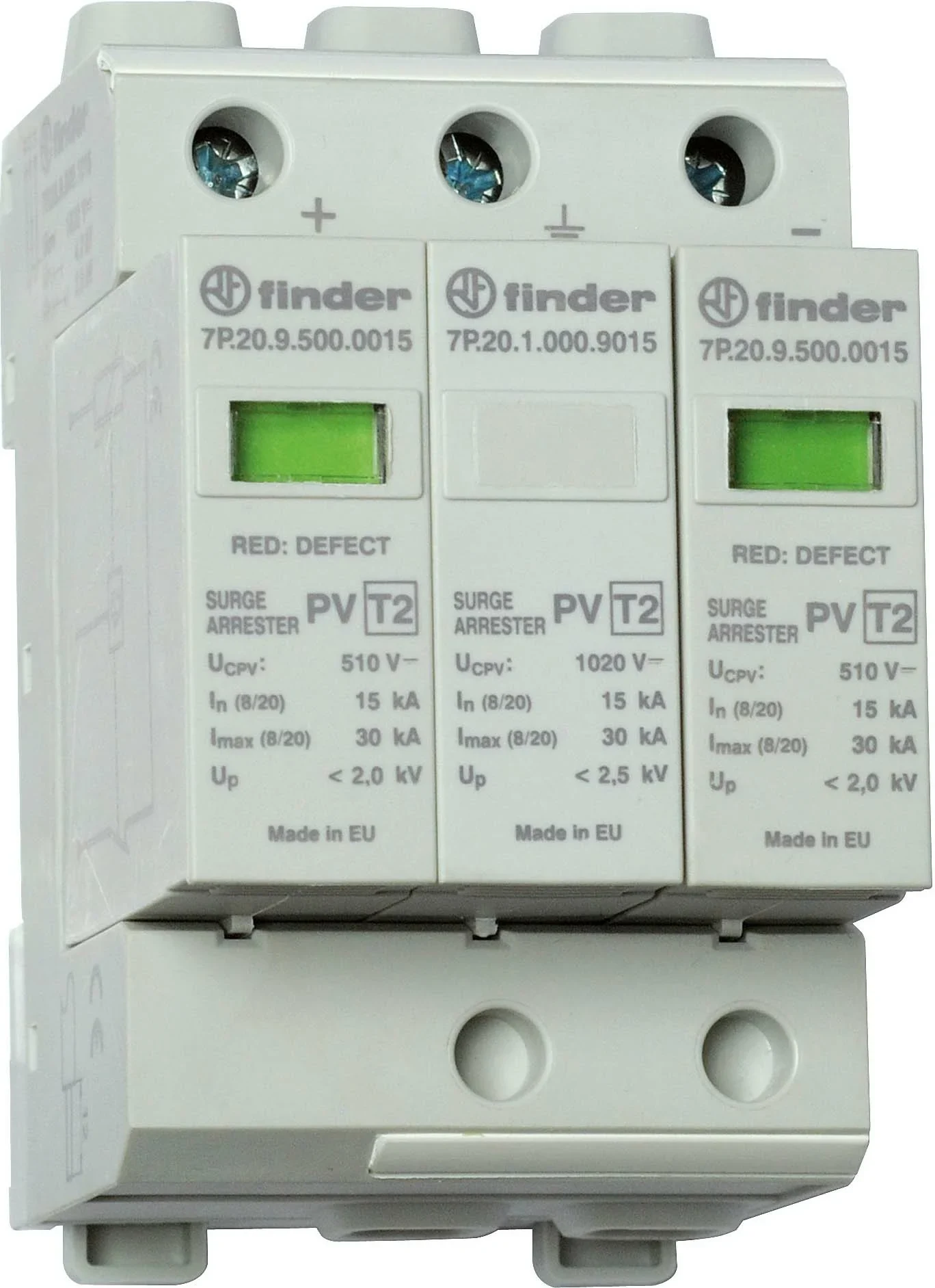 Finder Überspannungsableiter Typ 2, für PV 7P.26.9.000.1015
