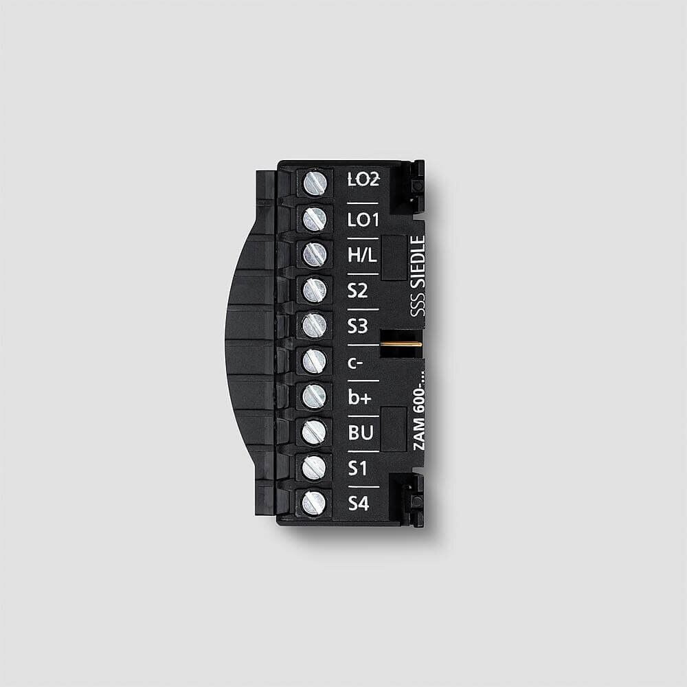 Siedle Siedle&Söhne Klemmblock Schwarz ZAM 600-...