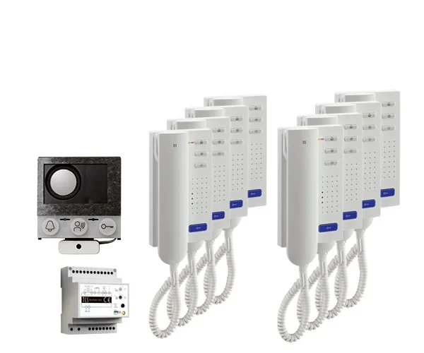 TCS TCS Tür Control audio:pack Einbau für 8 Wohneinheit PAIH080/004