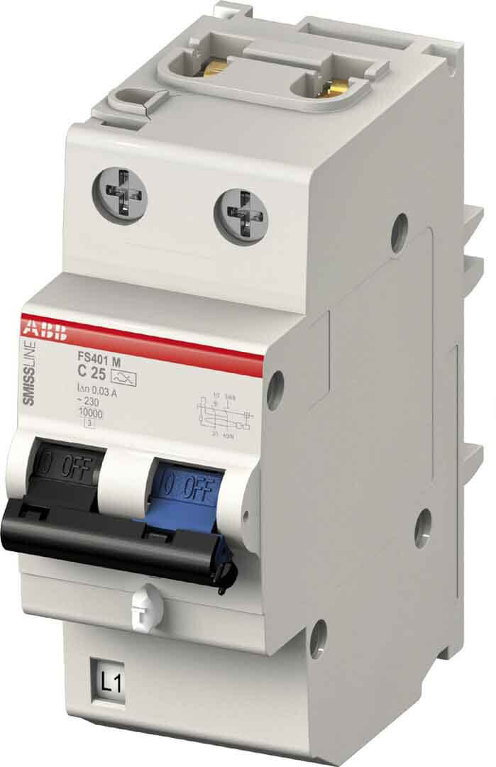 ABB Stotz S&J Fehlerstromschutzschalter FS401E-C16/0.03