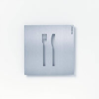 Siedle&Söhne Orientierungsschild 154x154mm Restaurant OSP 0002