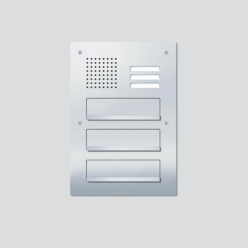 Siedle Siedle&Söhne Durchwurfbriefkasten-Front Edelstahl, Classic, Audio CL 411 BD2A 03 R