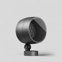BEGA LED-Anbaustrahler 60W Konv DALI ws 85236K3 1LED graphit 3000K 4095lm mt