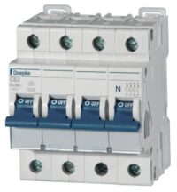 DOEPKE Leitungsschutzschalter UC C 0,5A DLS 6I C0,5-3+N 10KA 3+N 400V 4TE 50Hz