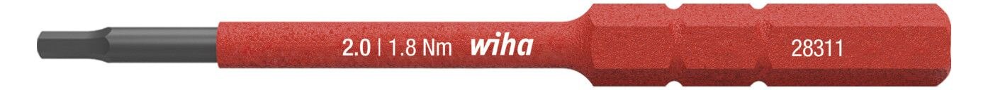 Wiha Wiha 2831 slimBit electric 2,0x75mm Bit 37223