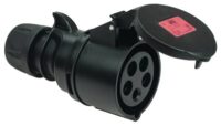 ABL CEE-Kupplung 3-polig 32A IP44 230V/bl 6h K32S20B Schraubkl ger Kunststoff Verschr