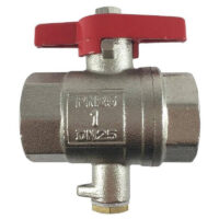 Bild vom Produkt: Lingg&amp;Janke Kugelhahn 3/4 Zoll m.Fühleranschluß M10 KUG-MW #85998