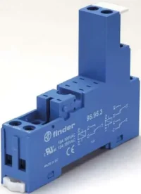Finder Schraubfassung bl mit Schnappbefest. 95.93.3