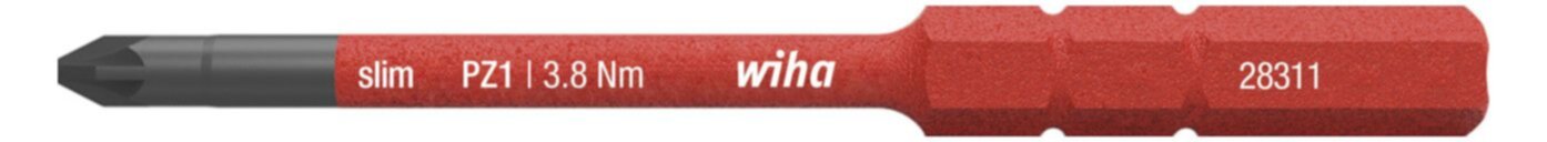 Wiha Wiha 2831 slimBit electric PZ1x75mm Bit 34585