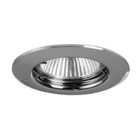 Brumberg 02-76010 NV-Einbaustrahler 50W 1xGX5,3, Guss Spotlight starr, weiß