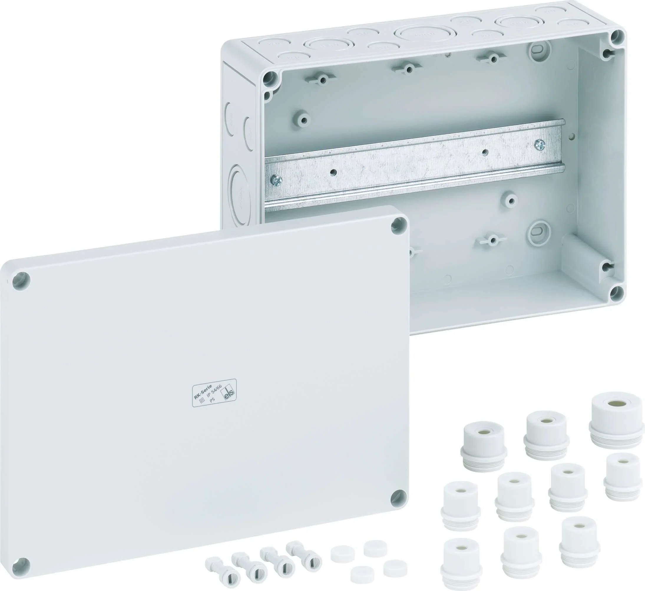 Spelsberg Spelsberg Klemmenkasten grau leer 4qmm IP54 RK 4/25L-leer