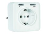 ELDAT RCP20EN5001A01-K Steckdosen-Empf. Easywave 230V 1xSchließer D/A/NL/S/N weiß