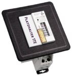 NZR 4556 Platzhalter für MA2 1TE grau RAL7035