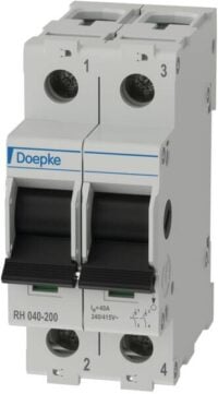 DOEPKE Lasttrennschalter 40A 2-polig IP20 RH 040-200 Einb
