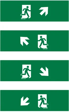 Esylux ESYLUX Piktogramm-Satz 2 für SLX 24 Flat SLX24FLATSYMBOLSETII