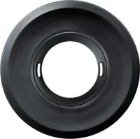 ESYLUX Abdeckung FLAT COVER ROUND BK