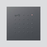 Siedle&Söhne Electronic-Key-Lese-Modul dunkelgrau-glimmer ELM 600-0 DG