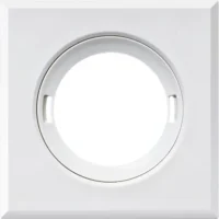 ESYLUX Abdeckung FLAT COVER SQUARE WH
