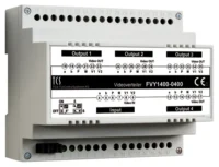 TCS Tür Control Videosignalverteiler 4-fach VT04-SG FVY1400-0400