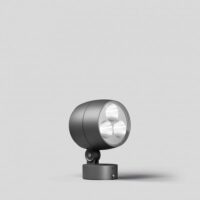 BEGA LED-Anbaustrahler 24W Konv DALI mt 85145 1LED graphit 4000K RGBW 1288lm