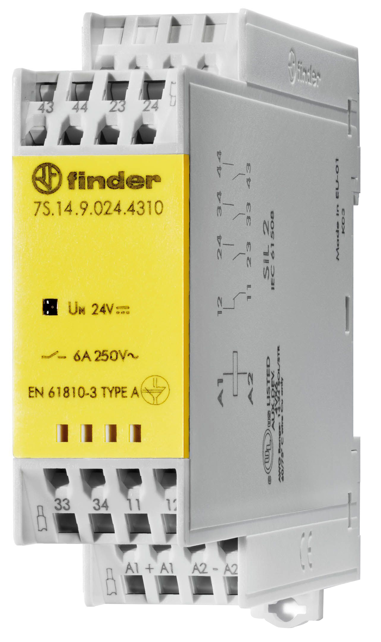 Finder Finder Relaismodul mit zwangsgeführten Kont 7S.14.9.024.4310