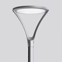 BEGA LED-Aufsatzleuchte 25,8W 76mm 4000K 84121AK4 2491lm si Konv Alu Kst_strukt