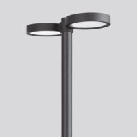 BEGA LED-Aufsatzleuchte 37W 76mm 4000K 99403K4 3998lm graphit Konv Alu IP65