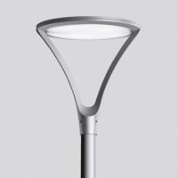 BEGA LED-Aufsatzleuchte 25,8W 76mm 3000K 84121AK3 2415lm si Konv Alu Kst_strukt